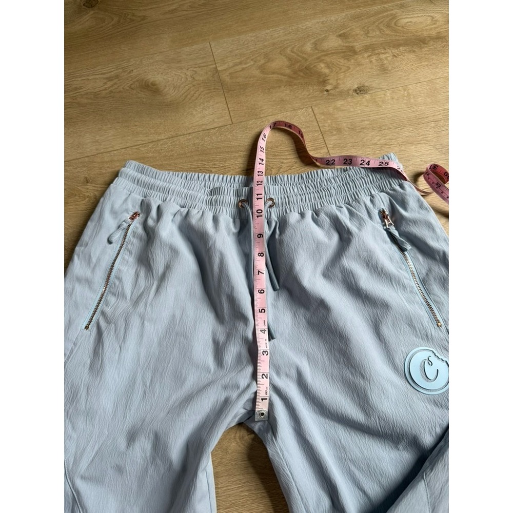 EUC Mens Mainland skate Cookies First Light Crepe Nylon Pants blue jogger size L - Picture 8 of 10